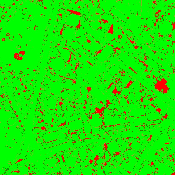 red/green image