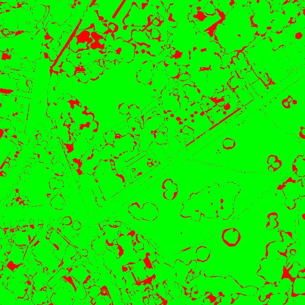 red/green image