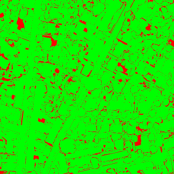 red/green image