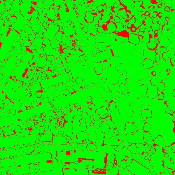 red/green image