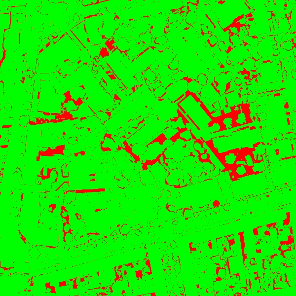 red/green image