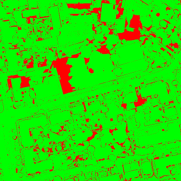 red/green image