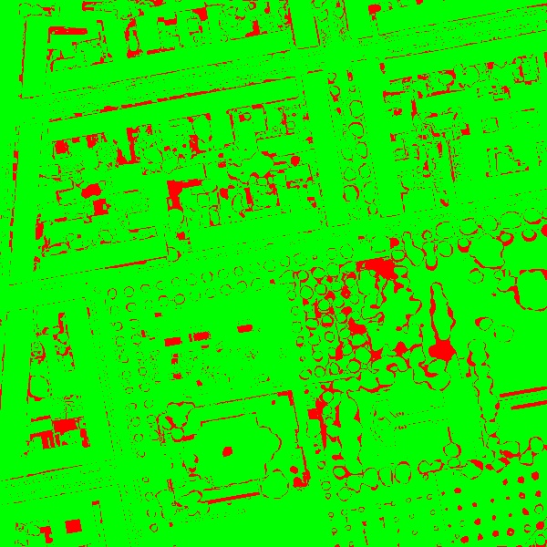 red/green image