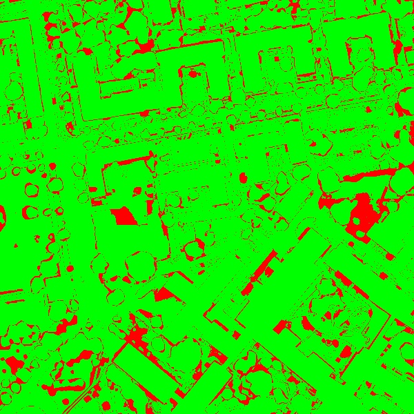red/green image