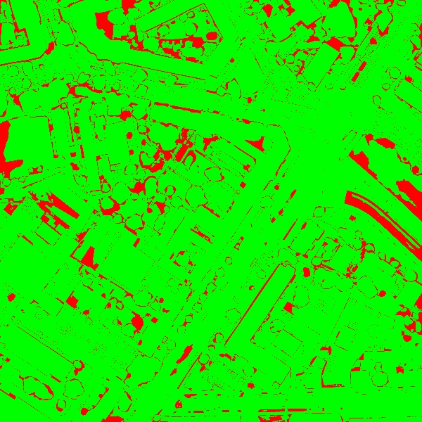 red/green image
