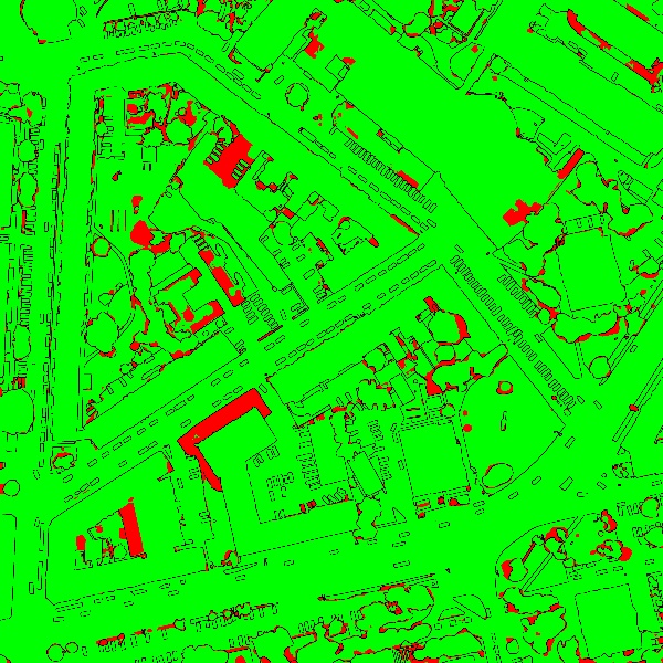 red/green image