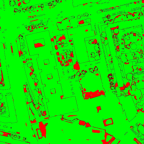 red/green image