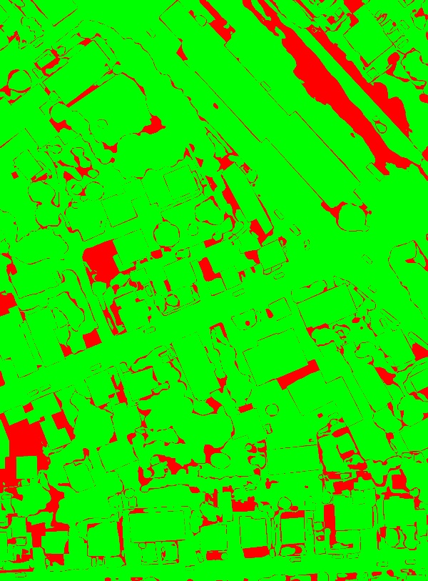 red/green image