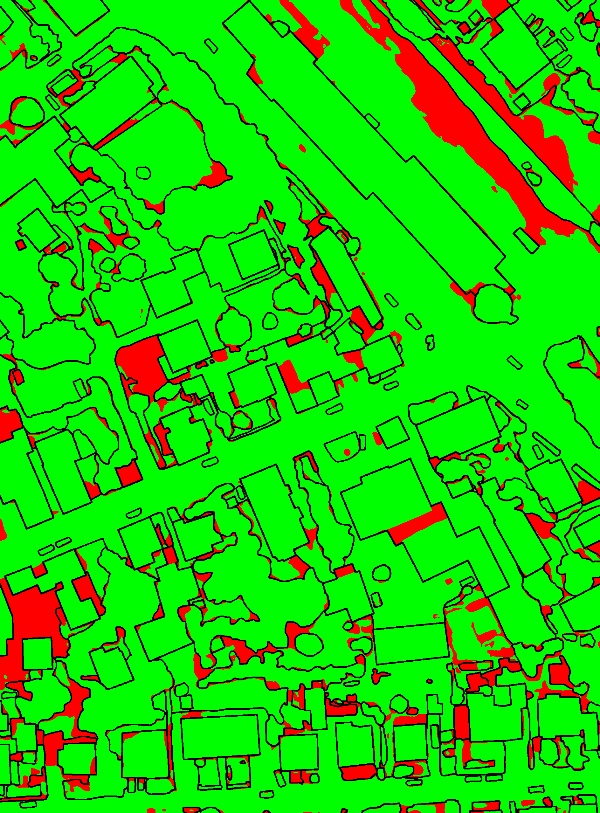 red/green image