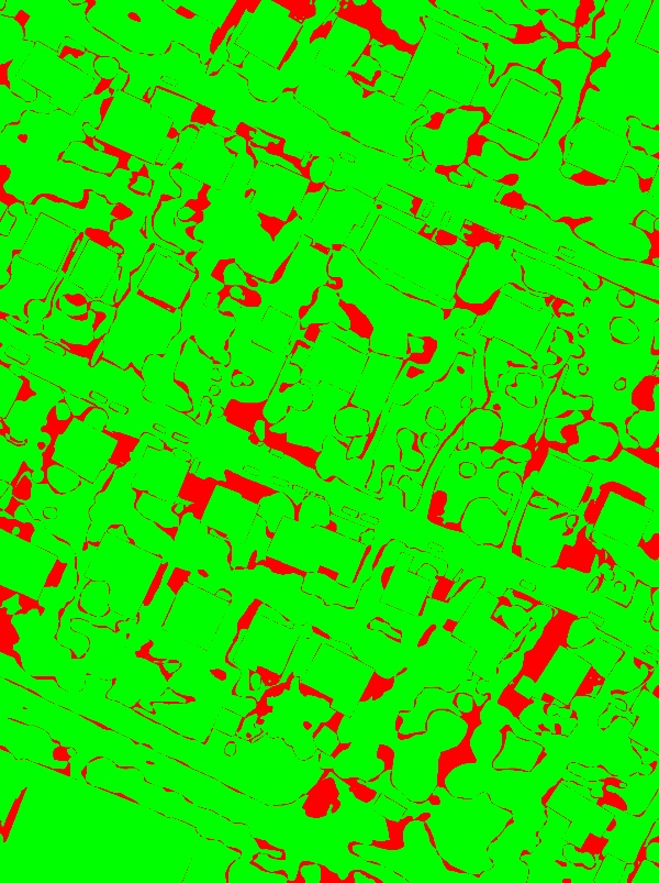 red/green image