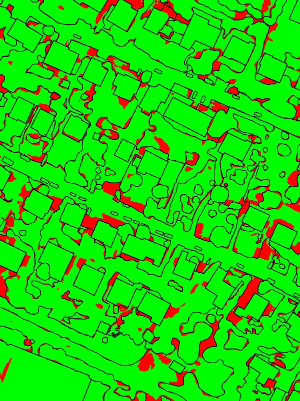 red/green image