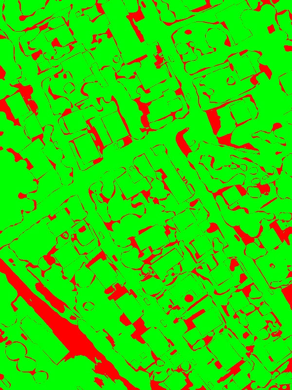 red/green image