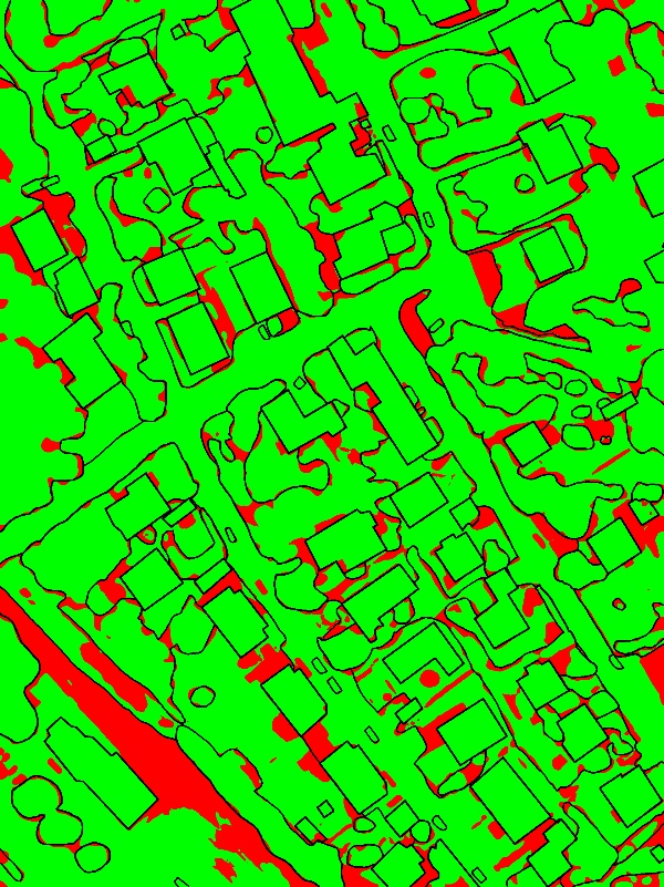 red/green image
