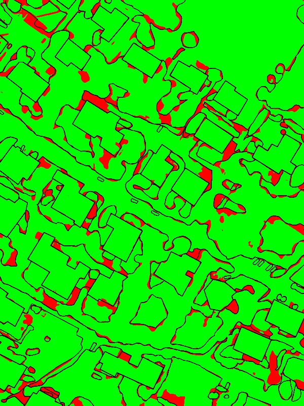 red/green image