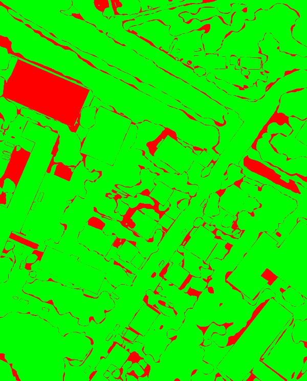 red/green image