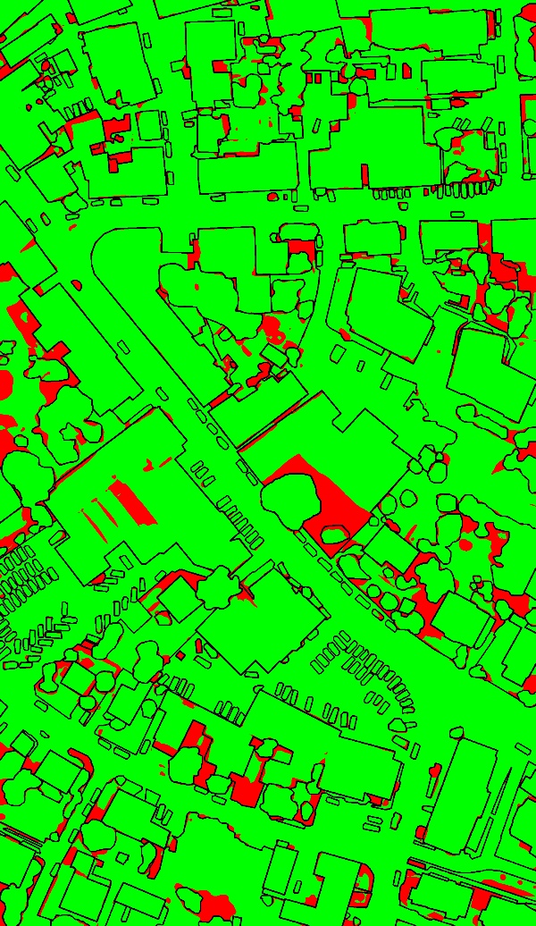 red/green image
