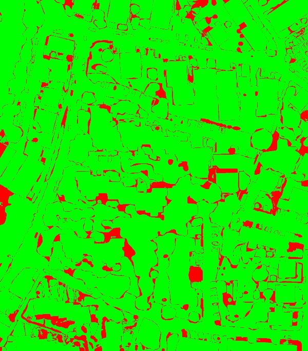 red/green image