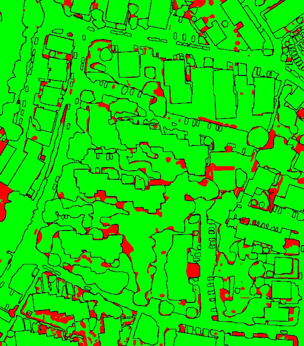 red/green image