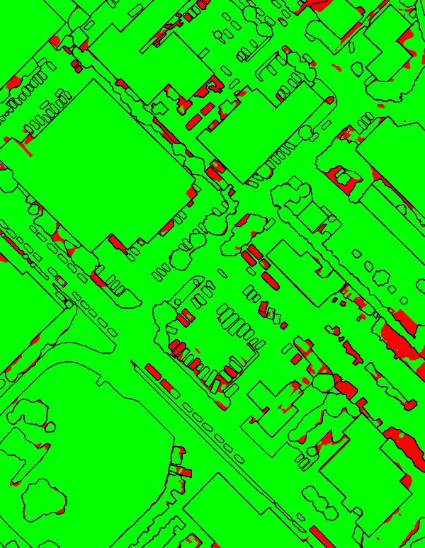 red/green image