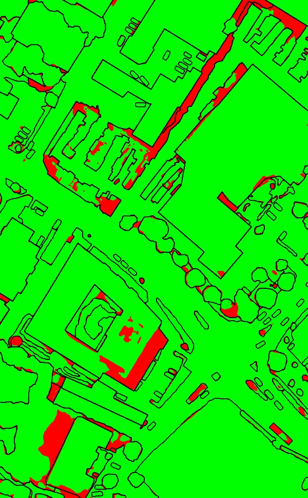 red/green image