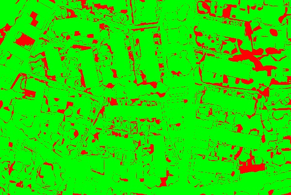 red/green image