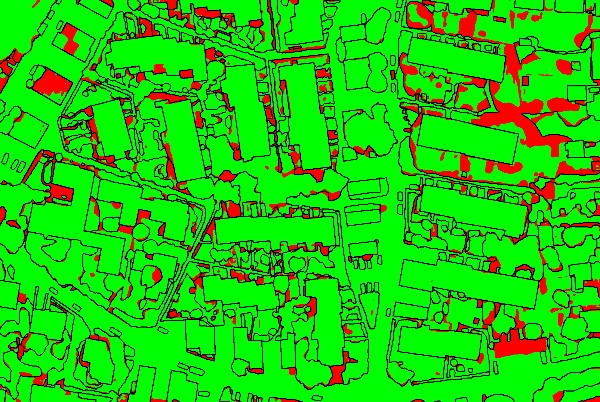 red/green image