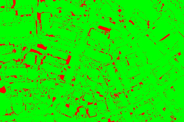 red/green image