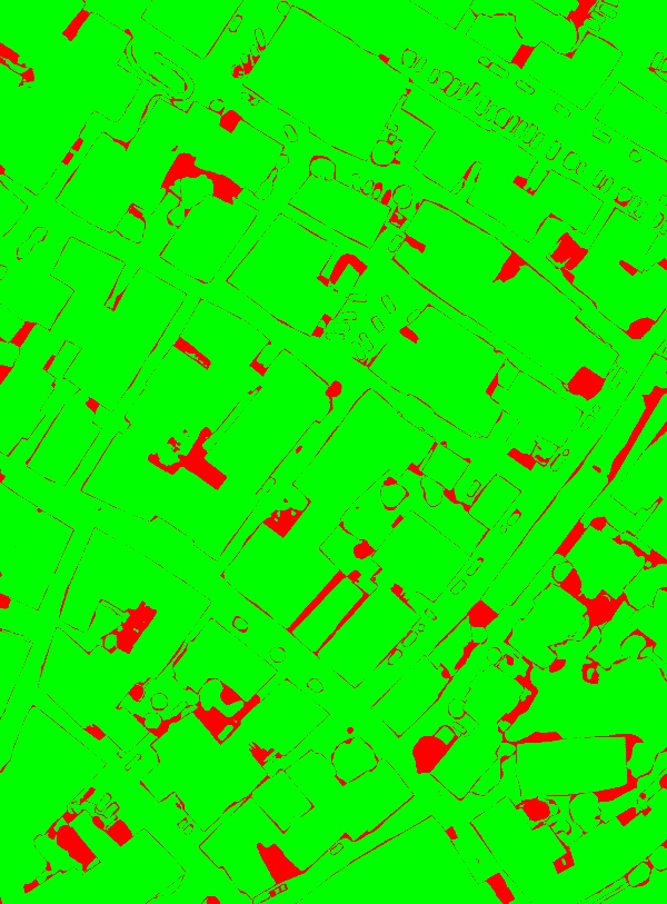 red/green image