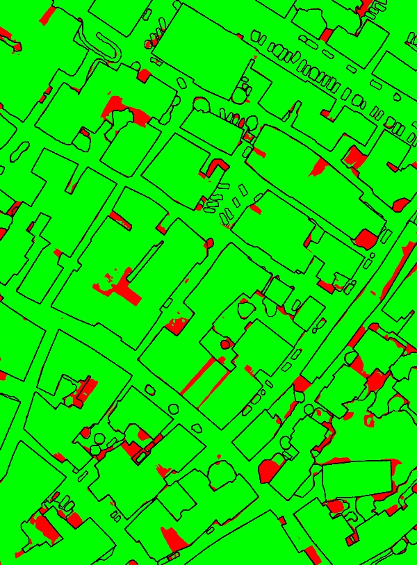 red/green image