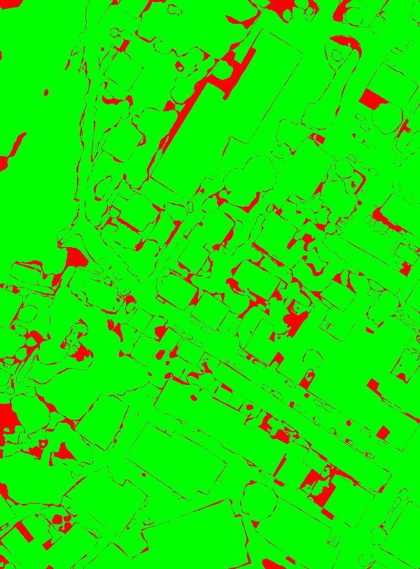 red/green image