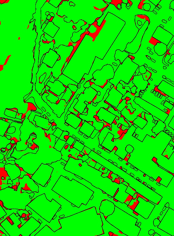 red/green image
