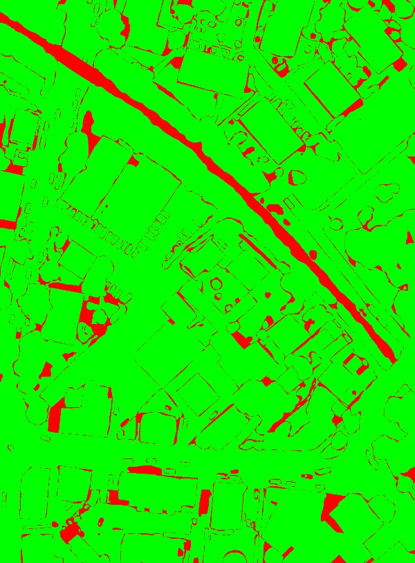 red/green image