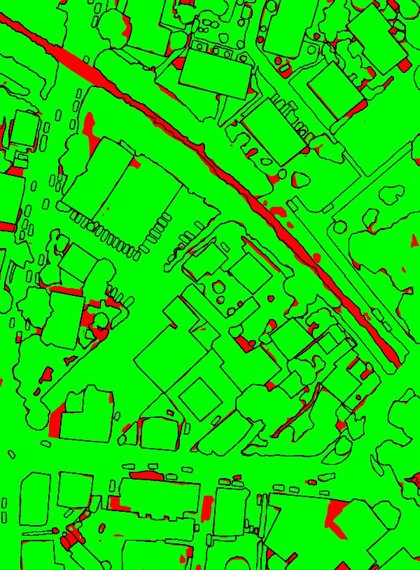 red/green image
